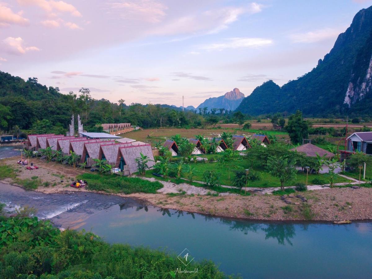 Vangvieng Angsavanh Resort Vang Vieng Exterior foto