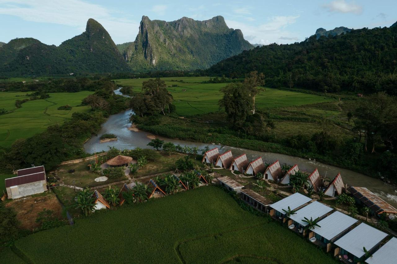 Vangvieng Angsavanh Resort Vang Vieng Exterior foto